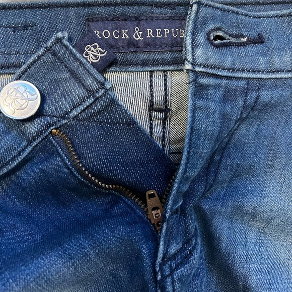 Rock & Republic studded 'Pixie'  shorts juniors size 2 - Picture 3 of 6